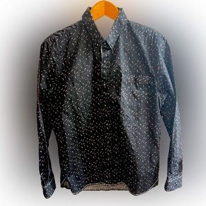 7 Diamonds Buckle Exclusive Men's Size L Button Down Long Sleeve NWOT